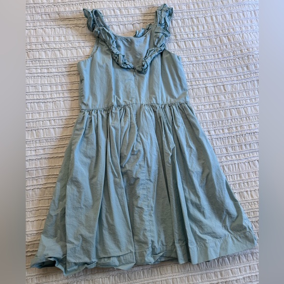 Crewcuts Light Blue Ruffle Dress - Picture 4 of 5